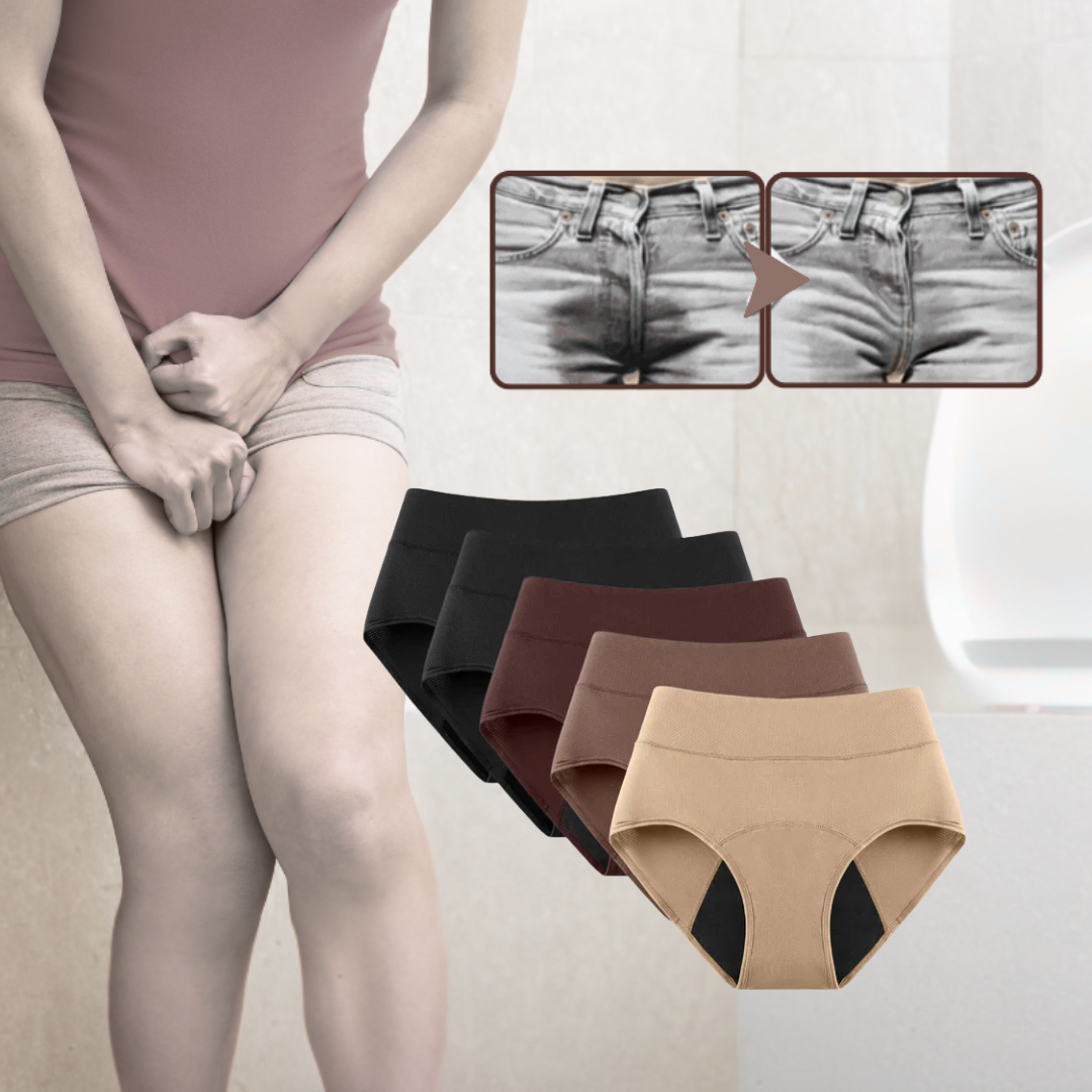 ConfiDry® | Lækagesikkert Undertøj (5-Pack)